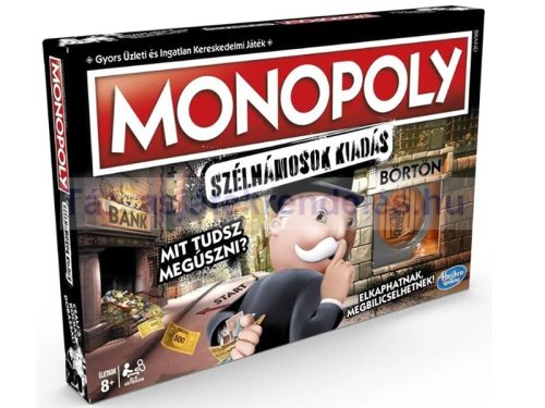 Monopoly - Szélhámosok társasjáték - Hasbro