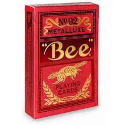 Bee Metalluxe Red