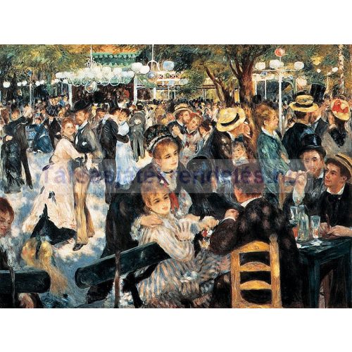 Puzzle 1000 db-os Renoir: Bál a Montmartre-n - Clementoni (31412)