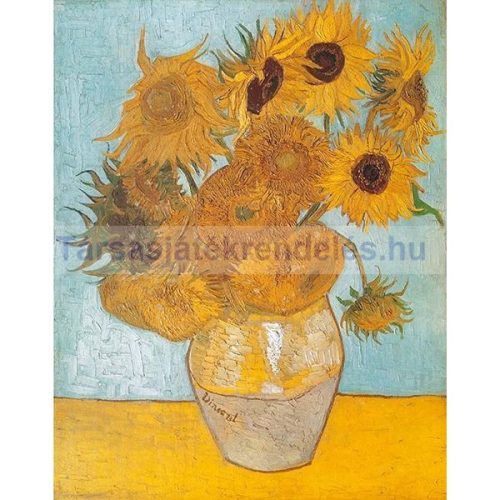 Puzzle 1000 db-os - Vincent van Gogh: Napraforgók - Clementoni (31438)