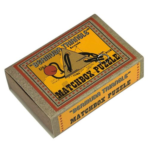 Bermuda Triangle Matchbox Professor Puzzle ördöglakat