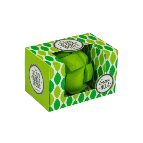 PP színes blokk puzzle, zöld - Ördöglakatok