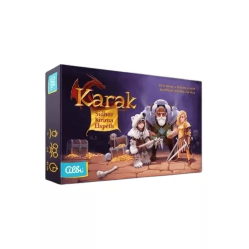 Karak - Sidhar, Kirima & Elspeth társasjáték kiegészítő, angol nyelvű