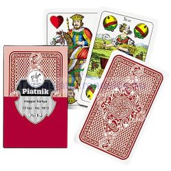 Magyar kártya piros dobozos Piatnik