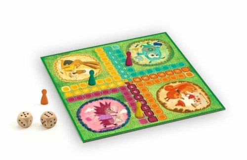 Klasszikus társasjáték - Ludo game - Djeco