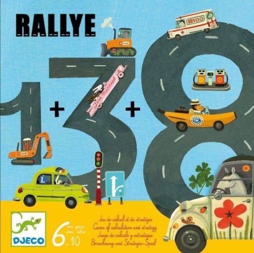 Rallye - Matematikai kártyajáték - Djeco