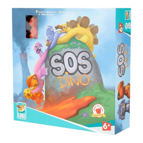 SOS Dino társasjáték, angol nyelvű