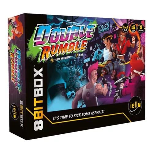 8Bit Box: Double Rumble társasjáték, angol nyelvű