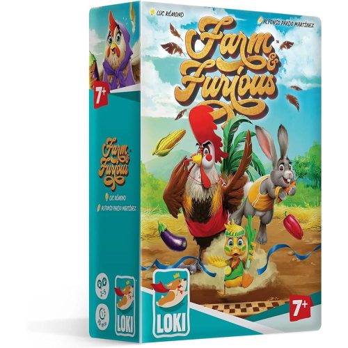 Farm & Furious társasjáték, angol nyelvű