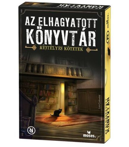 Az elhagyatott könyvtár szabadulószoba játék