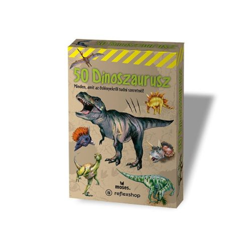 50 Dinoszaurusz társasjáték