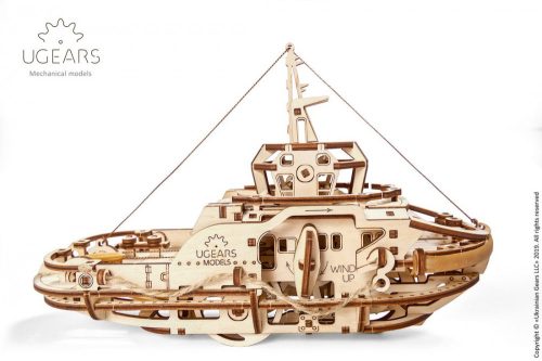 UGEARS Vontatóhajó mechanikus modell