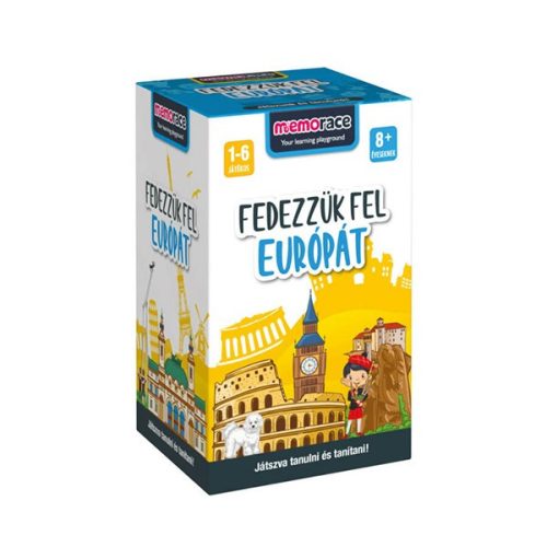 Memorace - Fedezzük fel Európát! társasjáték