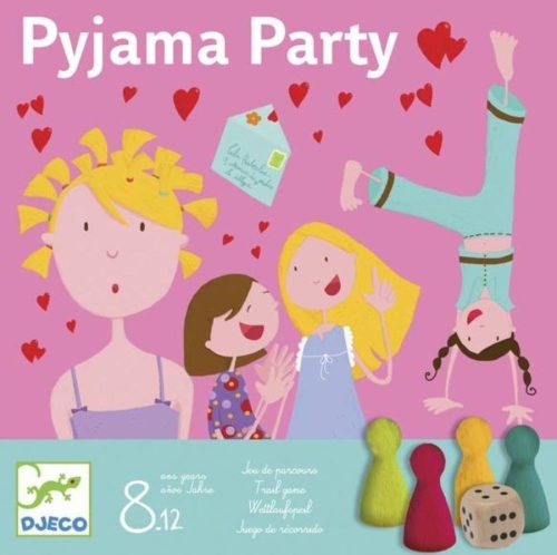 Pizsama party - Pyjama party - Vicces, beszélgetős társasjáték - Djeco