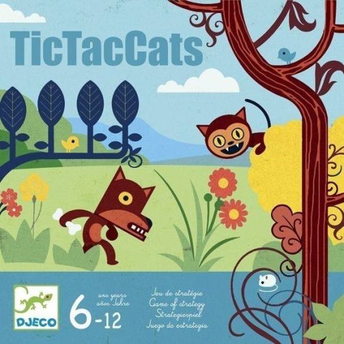 TictacCats - Startégiai társasjáték - Djeco