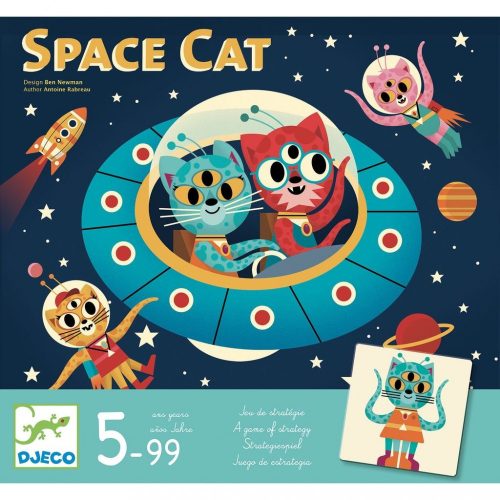 Space Cat - Űrkutatás társasjáték - Djeco