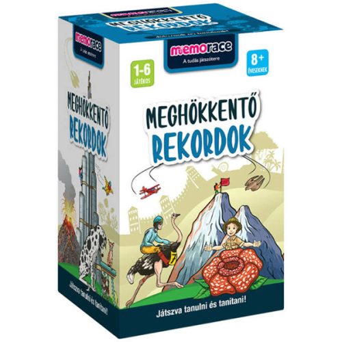 Memorace - Meghökkentő rekordok társasjáték 