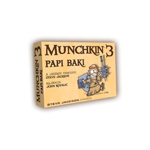 Munchkin 3 társasjáték - Papi Baki magyar kiadás