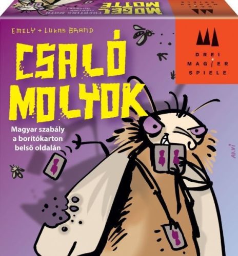 Csaló molyok társasjáték - Mogel Motte