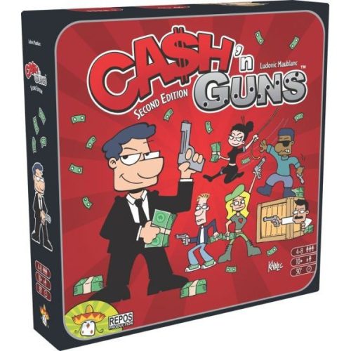 Cash n Guns társasjáték 2. kiadás 