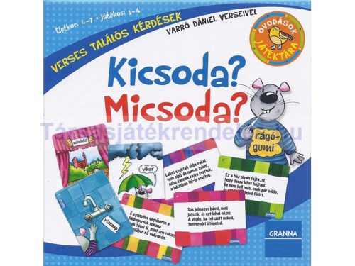 Kicsoda? Micsoda? társasjáték - Granna