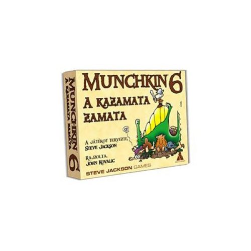 Munchkin 6 társasjáték - A kazamata zamata magyar kiadás