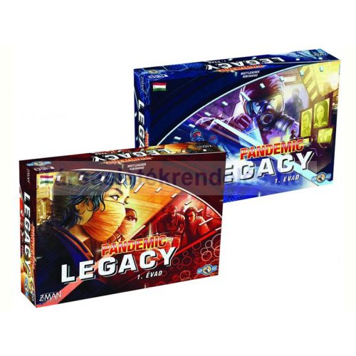 Pandemic Legacy 1. évad társasjáték - kék dobozos