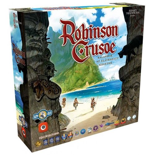 Robinson Crusoe társasjáték - Kaland az elátkozott szigeten