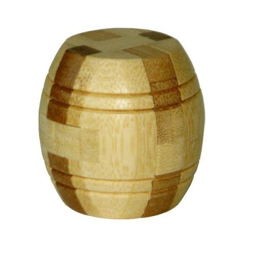 Barrel - hordó - bambusz puzzle ördöglakat