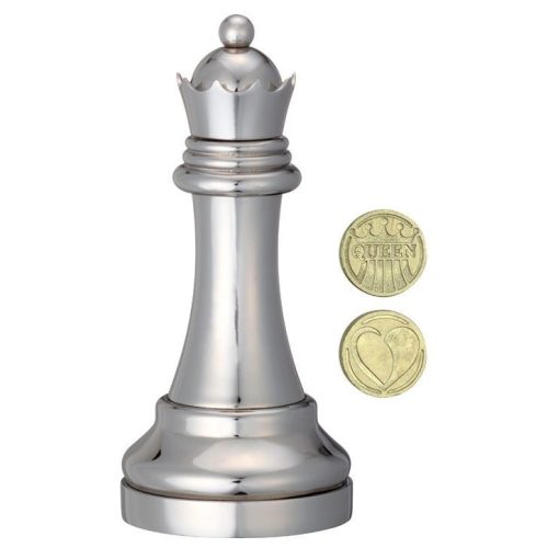 Cast Sakk - Királynő (ezüst) - fém ördöglakat