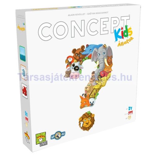 Concept Kids - Állatok kooperatív társasjáték
