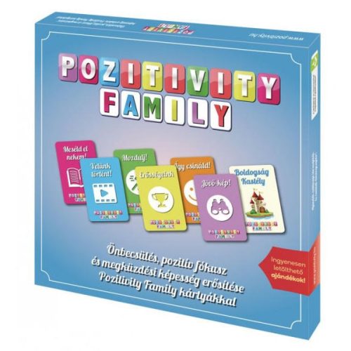 Pozitivity Family társasjáték - SÉRÜLT DOBOZOS