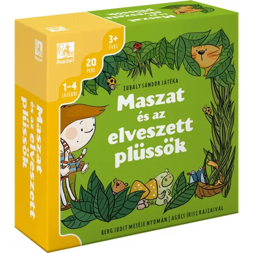 Maszat és az elveszett plüssök társasjáték