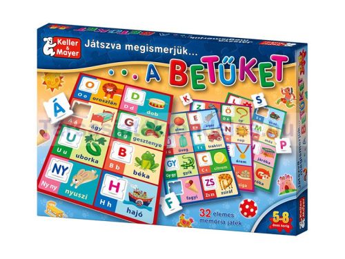 Játszva megismerjük - A betűket társasjáték