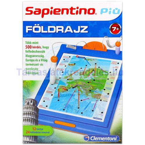 Sapientino Földrajz interaktív ismeretterjesztő társasjáték (640461)