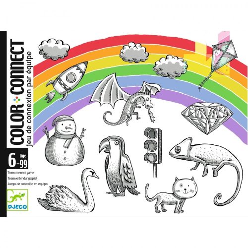 Color connect - Asszociációs kártyajáték - Color connect - DJ05088