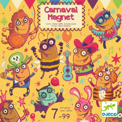 Carnaval Magnet - Gyorsasági, memória játék - Carnaval Magnet - DJ08524