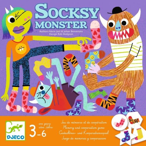 Socks y Monster - Kooperációs társasjáték - Socks y Monster - DJ08526
