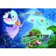 Álomtündér és az Unikornis, 36 db-os formadobozos puzzle - The fairy and the unicorn - 36 pcs - Djeco