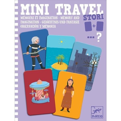 Mini Travel Stori Memória és Képzelőerő - Djeco