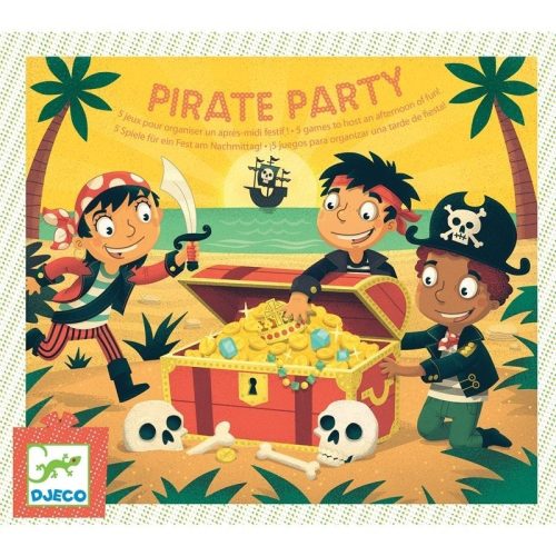 Kalóz kaland - Pirate party társasjáték - Djeco