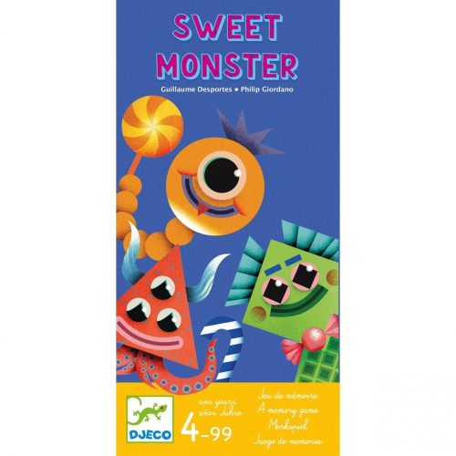 Szörnyecskék - Memória játék - Sweet monster - DJ08545