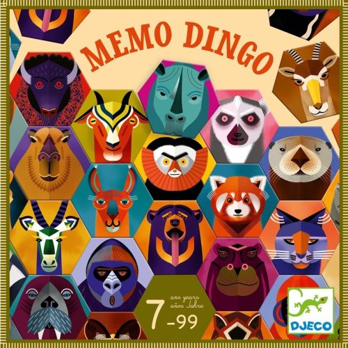 Memo Dingo - Memória játék - Memo Dingo - Djeco - DJ08538