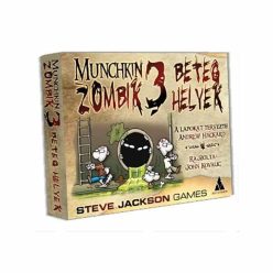   Munchkin Zombik 3 Társasjáték - Beteg helyek magyar kiadás