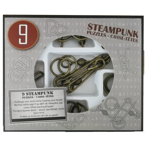 Steampunk Puzzle Set (9) - Szürke ördöglakat