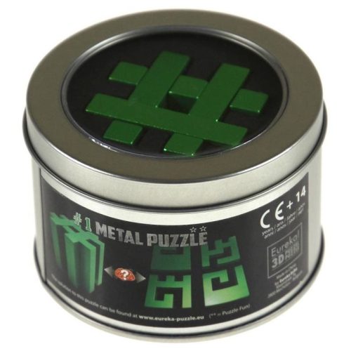 Metal Puzzle in a Can - Hashtag ördöglakat