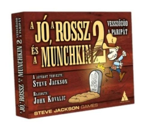 A Jó, a Rossz és a Munchkin 2 - Vesszőzöd a paripát társasjáték