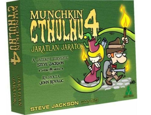 Munchkin Cthulhu 4 - Járatlan járatok társasjáték