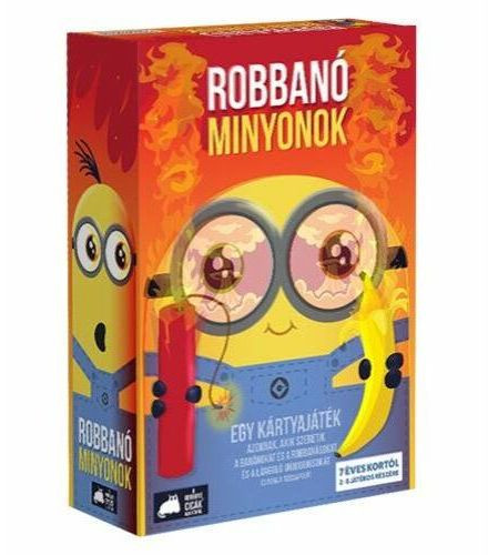 Robbanó Minyonok társasjáték