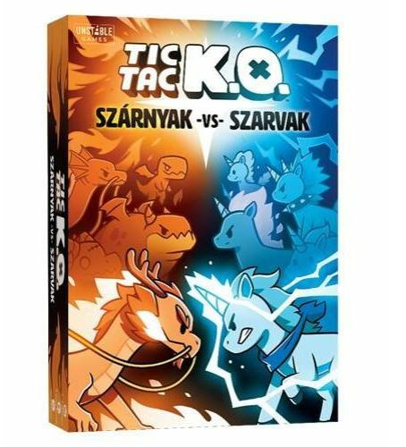 Tic Tac KO: szárnyak vs. Szarvak társasjáték 